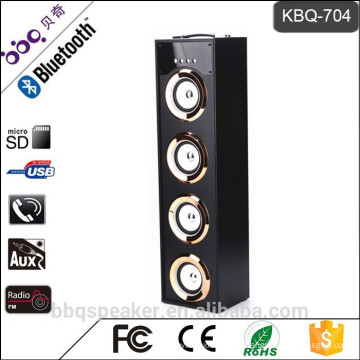 venda quente KBQ-704 Bluetooth Torre alto-falante